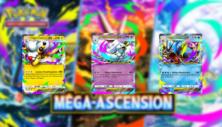 Toutes les cartes de l'extension B1 Méga-Ascension de Pokémon JCC Pocket