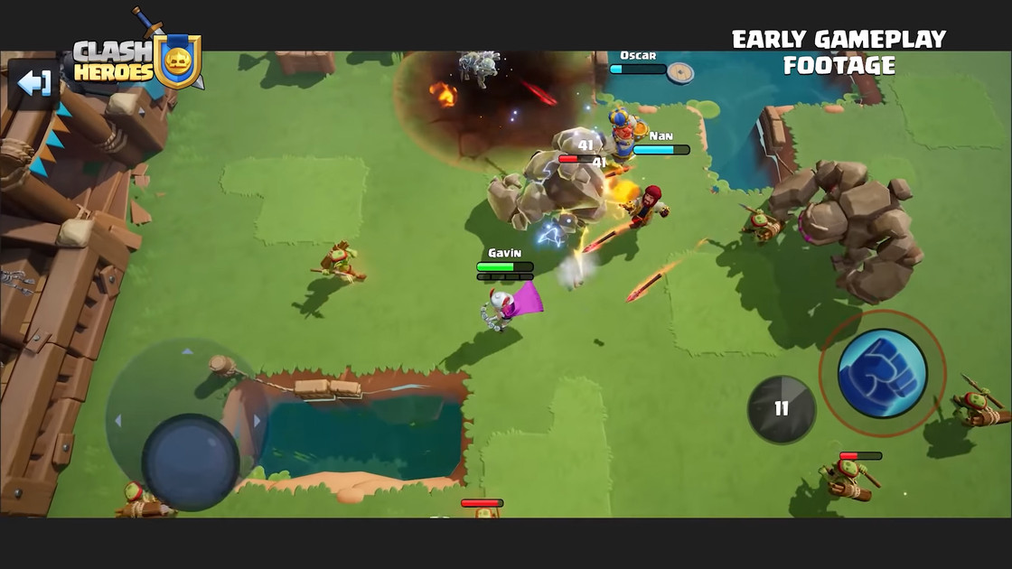 Clash Heroes, nouveau jeu mobile de Supercell