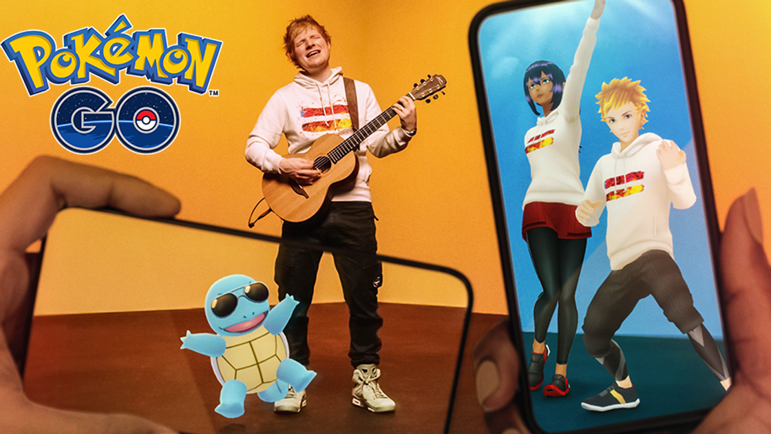 Code Ed Sheeran sur Pokémon GO, comment avoir les récompenses ?