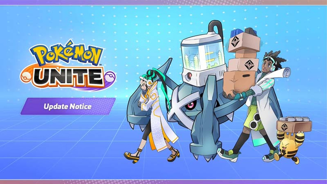 Mise à jour Pokemon Unite, patch note du 29 septembre 2021