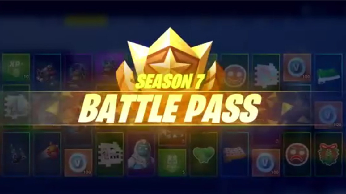 Fortnite Saison 7 : Passe de combat, tous les paliers et les skins