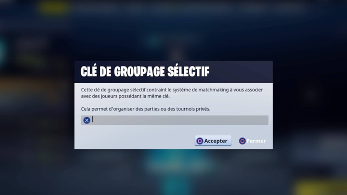 Fortnite : Parties personnalisées sur PS4 et Xbox ONE