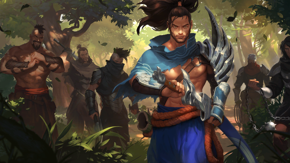 Yasuo sur Legends of Runeterra, infos sur le champion de LoR - Carte de Ionia