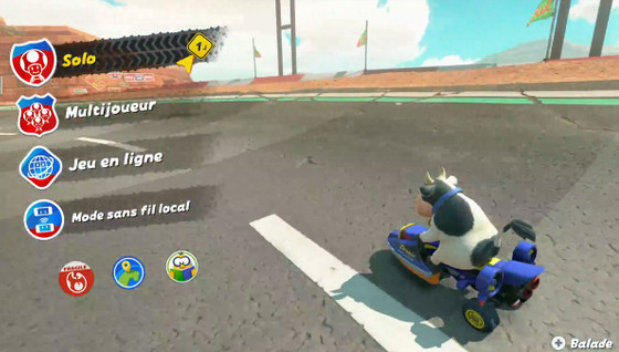 Comment jouer dans le monde ouvert en mode balade dans Mario Kart World ?