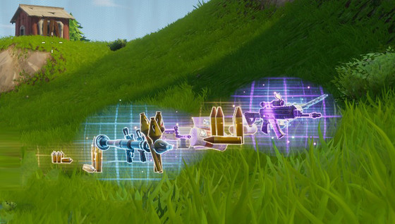 Les différentes armes de Fortnite