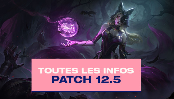 Tous les changements du patch 12.5