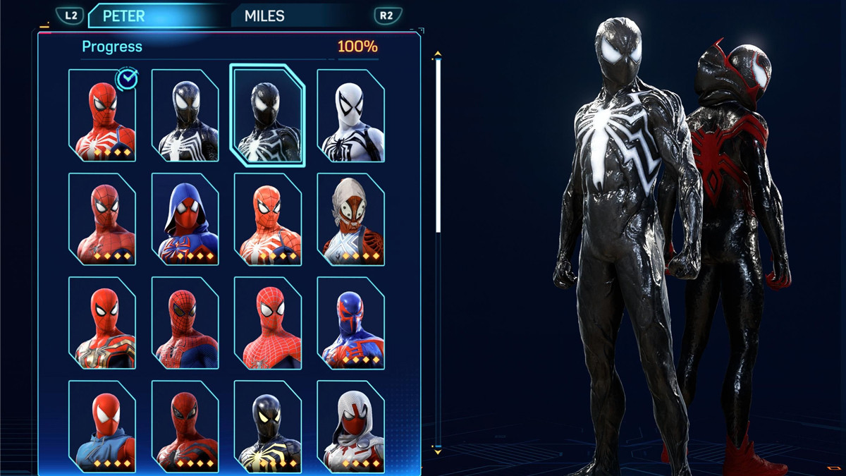 Tenues Spider-Man 2, comment avoir tous les costumes ?