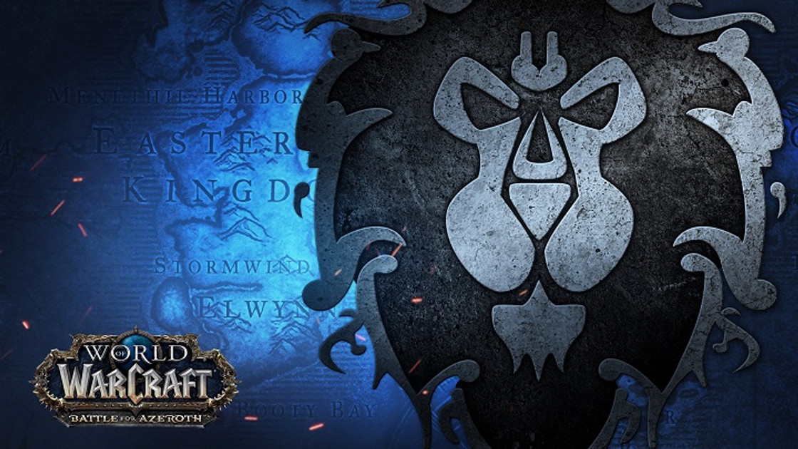 WoW : Armures et armes de l'Alliance aux Fronts de guerre - Battle for Azeroth