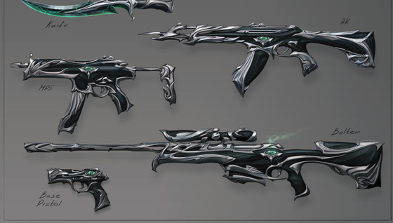 Exilé, ou Forsaken, nouvelle ligne de skins pour Valorant