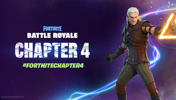 Le skin Geralt The Witcher a fuité pour la saison 1 du chapitre 4 !