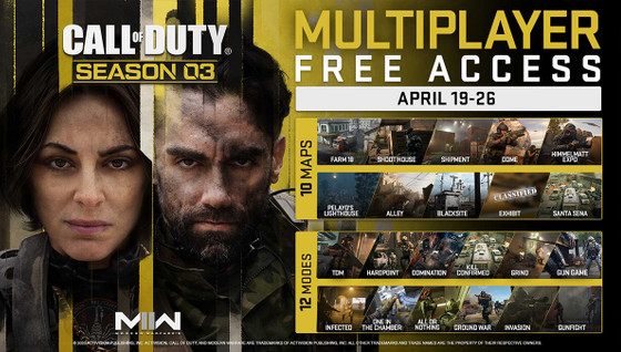Un week-end de jeu gratuit sur Call of Duty Modern Warfare 2 : tout ce qu'il faut savoir