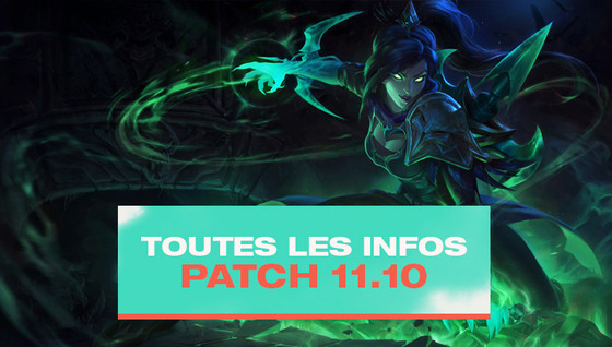 Tous les changements du patch 11.10