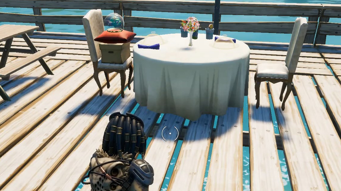 Fortnite : Servir un beau dîner au rencard de Poiscaille dans n'importe quel restaurant, défi et quête semaine 11