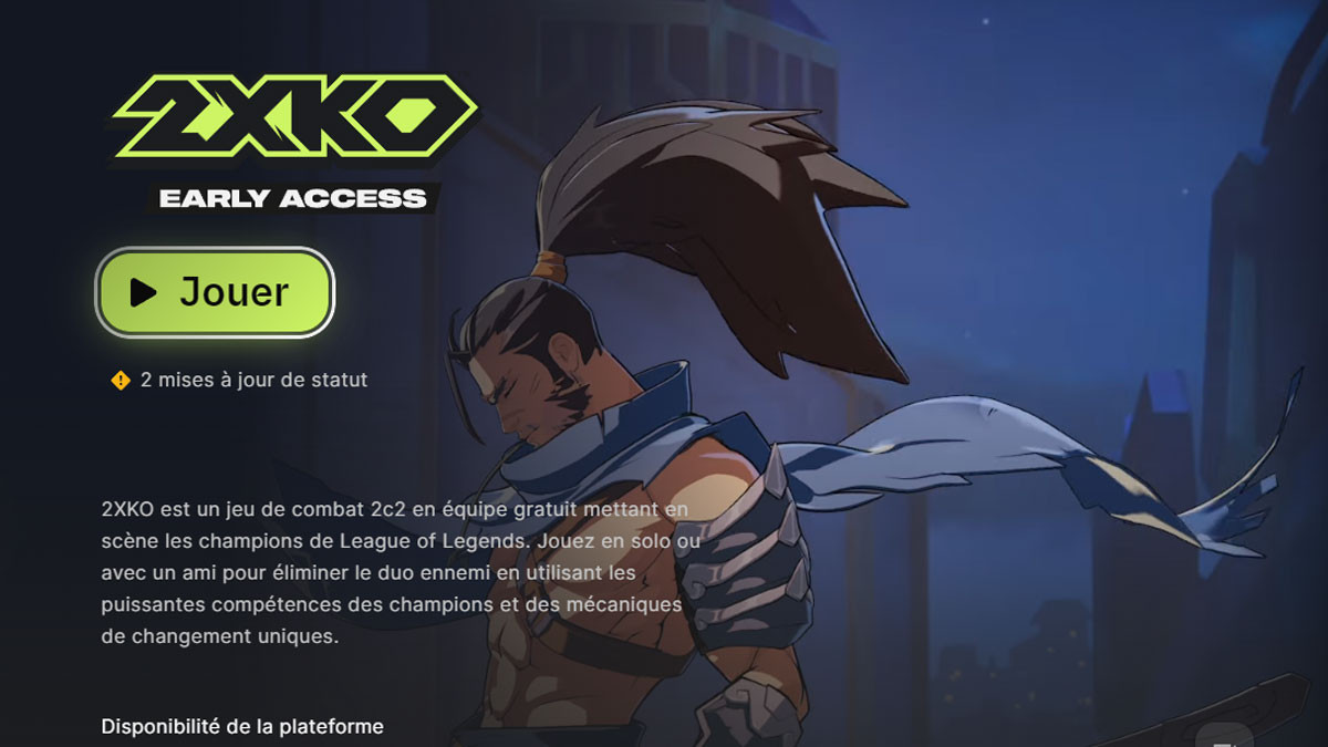 Erreur 2XKO-2001 : impossible de se connecter à 2XKO en early access, voici ce qu’on sait