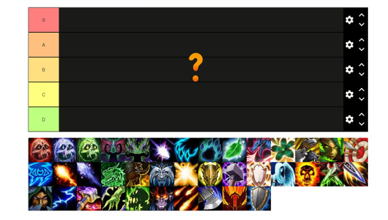 La Tier list de WoW Dragonflight de Petko