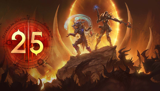 Quels sont les builds offerts de la saison 25 sur Diablo 3 ?