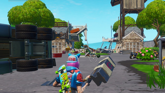 Snobby Shores tombe en ruine