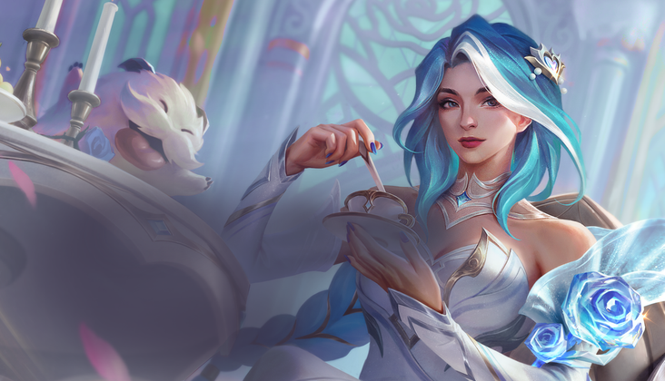 Compo Ashe avec Colosse au Set 15 de TFT