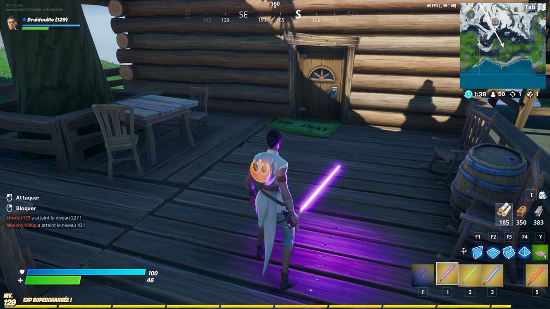 Fortnite : Sabre laser, comment l'obtenir, bloquer et infliger des dégâts aux Stormtroopers, défi Star Wars