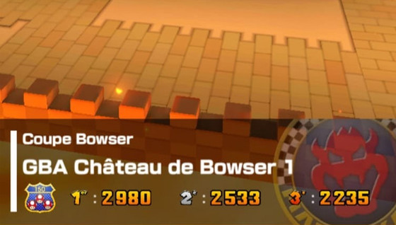 Les raccourcis de Château de Bowser