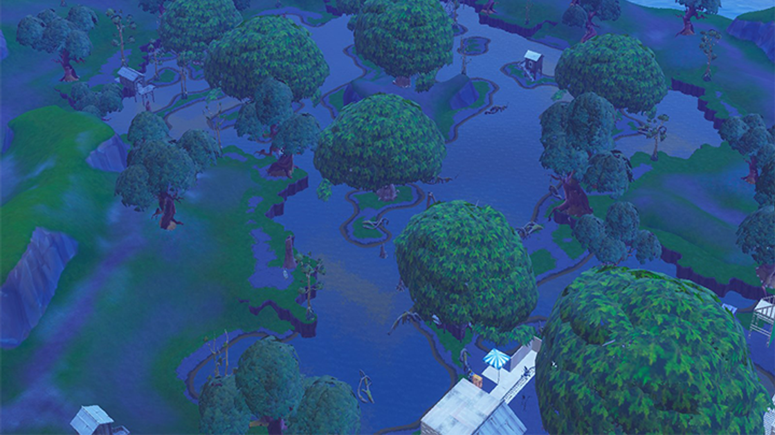 Fortnite : Portail dans Moisty Mire