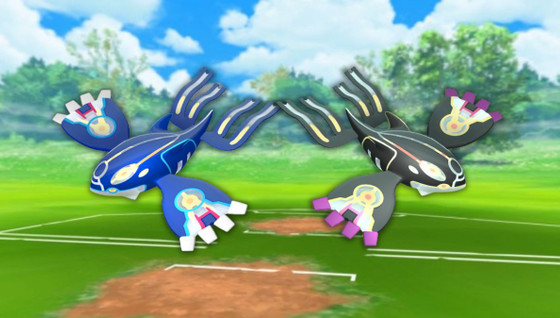 Primo-Kyogre (shiny) durant la Journée de Raids sur Pokémon Go : bonus et astuces