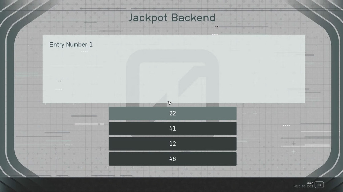 Backend de Jackpot Starfield : Comment trouver le code dans l'Almagest ?