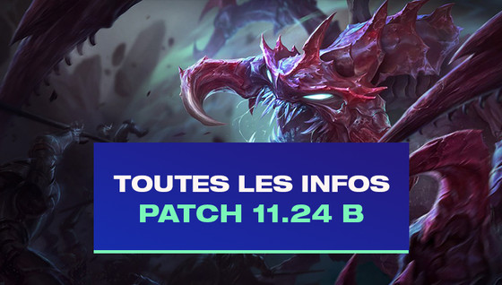 Tous les changements du patch 11.24 B