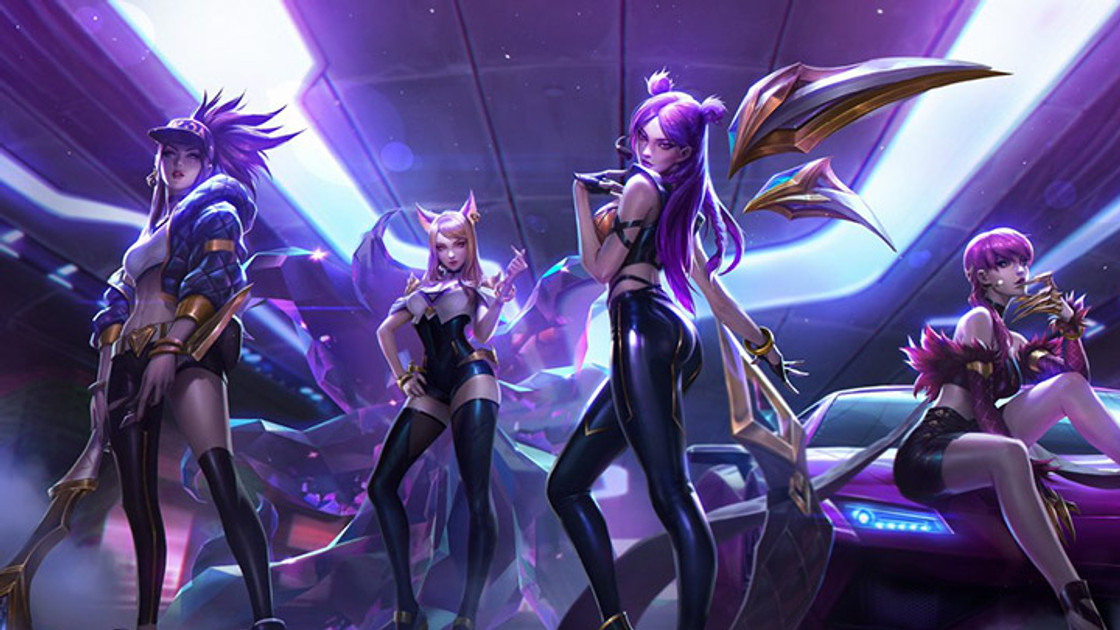 LoL : Série K/DA, skins pour Ahri, Akali, Evelynn et Kai'Sa