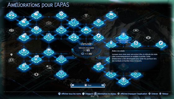 Quelles sont les meilleures améliorations pour l'APAS et comment en débloquer des nouvelles dans Death Stranding 2 ?