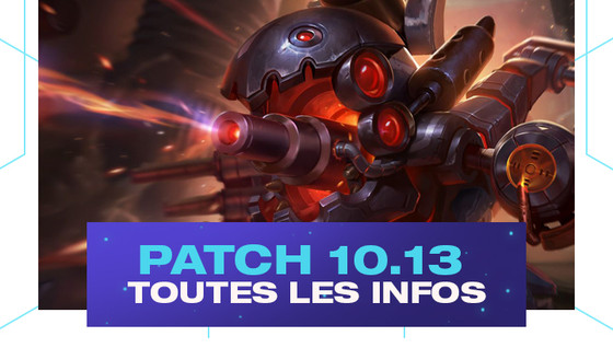 Les infos sur le patch 10.13