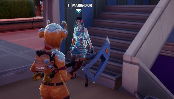 Défi : Obtenir le message de Marie d'Or dans la cachette sur Fortnite, saison 7