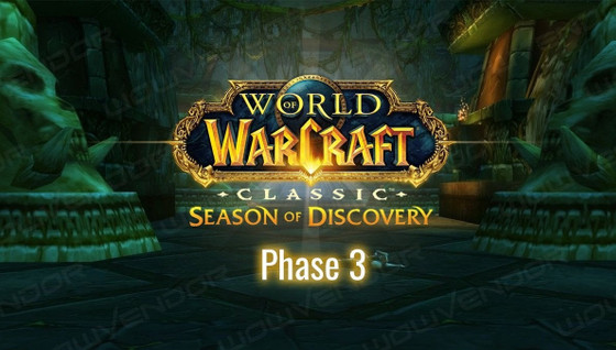 WoW SoD phase 3 heure de sortie : quand sort la mise à jour ?