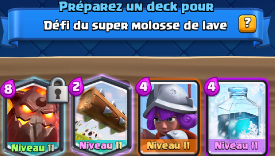 Quels sont les changements du Super Molosse de lave dans Clash Royale ?