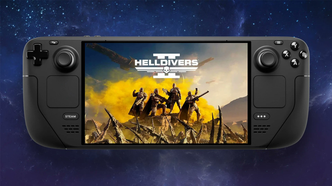 Helldivers 2 Steam Deck, est-ce que le jeu peut tourner sur la console portable ?