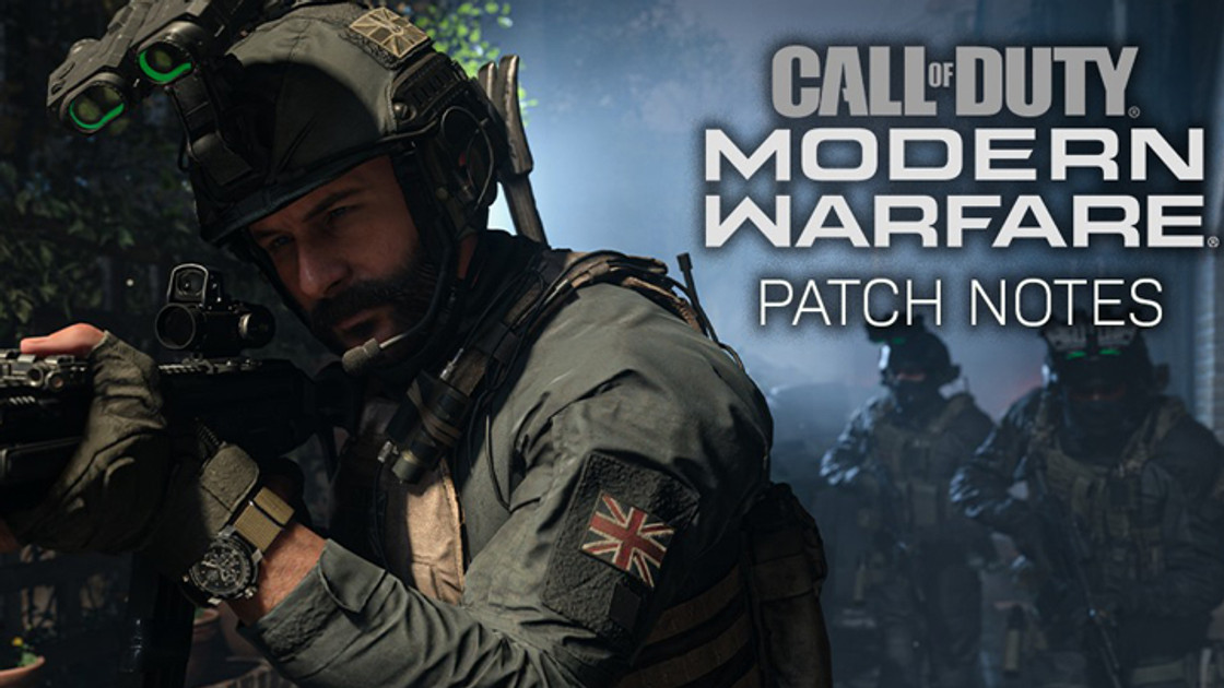 Call of Duty Warzone : Patch note et nouvelle mise à jour sur Modern Warfare
