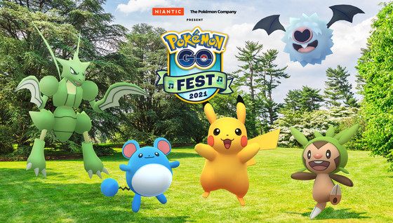 Arène du Défi Global du Pokémon GO Fest 2021