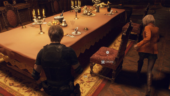 Comment résoudre l'énigme de la salle à manger dans Resident Evil 4 Remake ?
