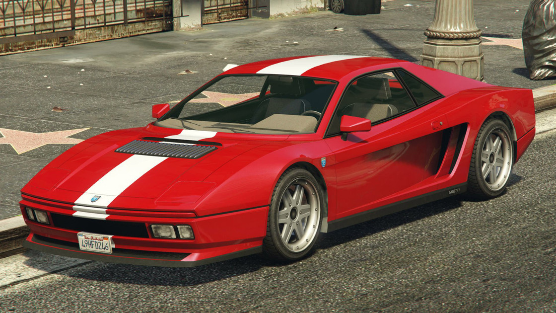 Grotti Cheetah Classic sur GTA 5 Online, la voiture du podium du casino