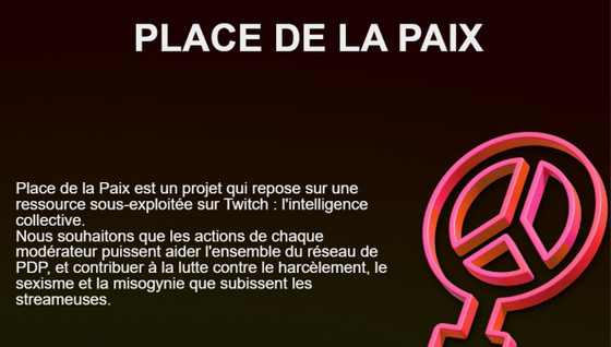 Place de la paix : le bot Twitch pour lutter contre les discriminations