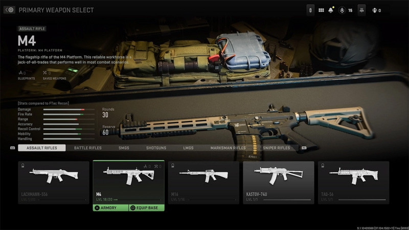 Meilleures armes bêta Modern Warfare 2, tier list des weapons sur Call of Duty