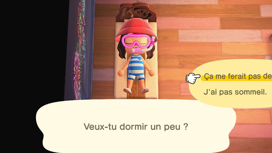 Lit de Serena dans Animal Crossing : New Horizons, à quoi il sert ?