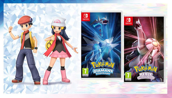 Pokémon Diamant Etincelant et Perle Scintillante, date de sortie sur Switch