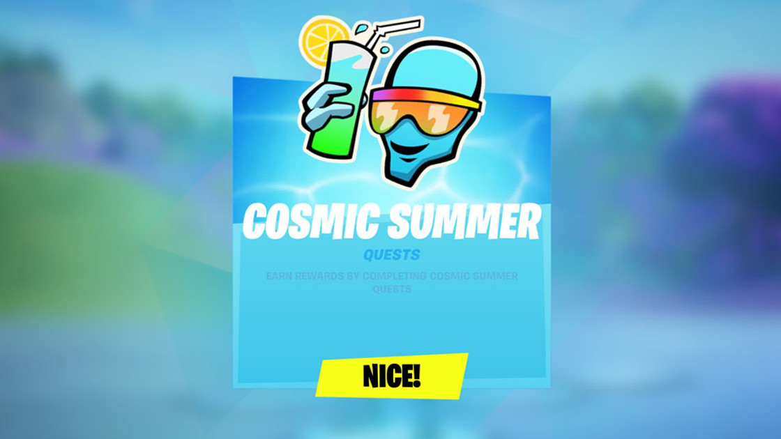 Défi été cosmique Fortnite, comment accomplir les quêtes ?