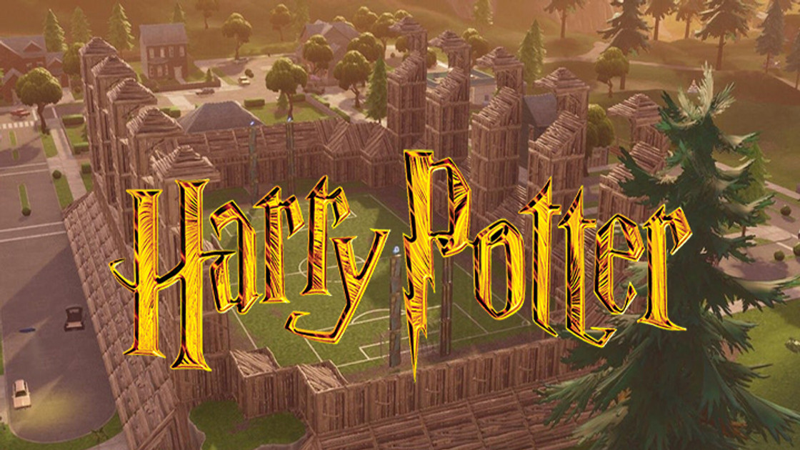 Fortnite : Stade de Quidditch d'Harry Potter en terrain de jeu