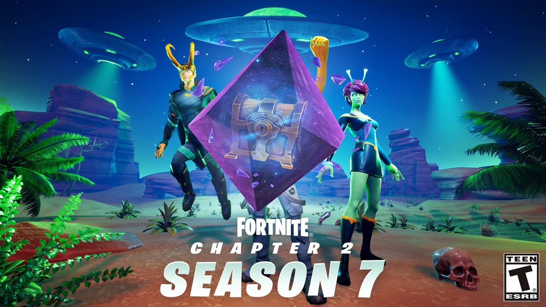 Coffre Cosmique Fortnite, nouveau en saison 7