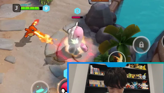 Le gameplay de Pokémon Unite