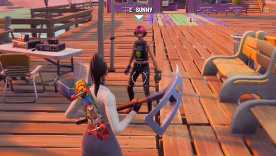 Où est Sunny dans Fortnite, emplacement du PNJ ?