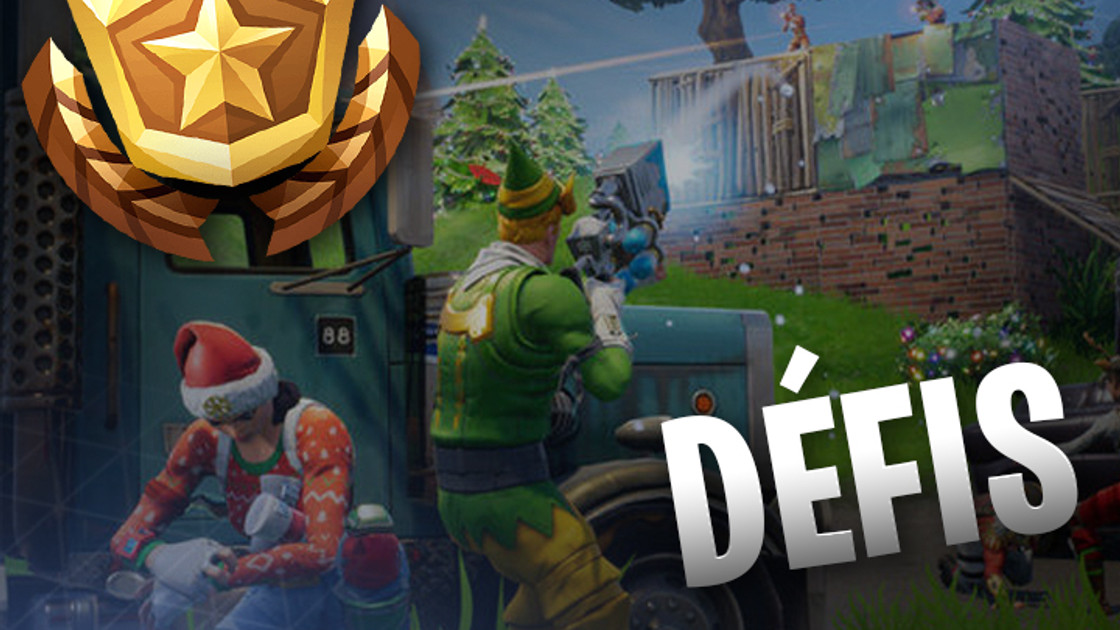 Fortnite : Défis du 14 jours de Fortnite pour Noël, liste et guides