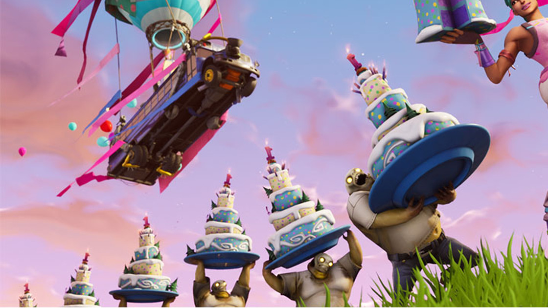 Fortnite : Les défis de l'anniversaire pour les 2 ans du jeu